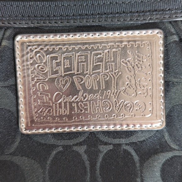 Coach Black Poppy Crossbody Mini Bag - Picture 3 of 12